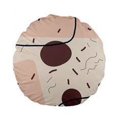 Computer Network Technology Tech Digital Standard 15  Premium Round Cushions by Grandong