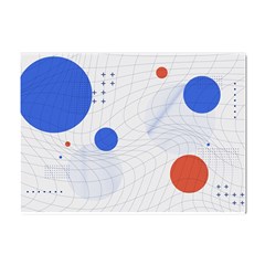 Computer Network Technology Digital Crystal Sticker (a4) by Grandong