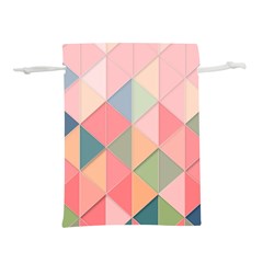 Background Geometric Triangle Lightweight Drawstring Pouch (s) by Sarkoni