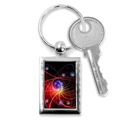 Physics Quantum Physics Particles Key Chain (rectangle) by Sarkoni