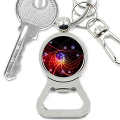 Physics Quantum Physics Particles Bottle Opener Key Chain by Sarkoni