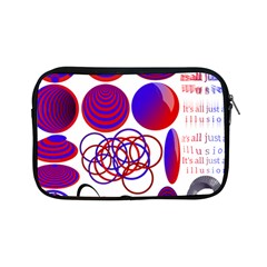 Illusion Optical Illusion Pattern Apple Ipad Mini Zipper Cases by Pakjumat