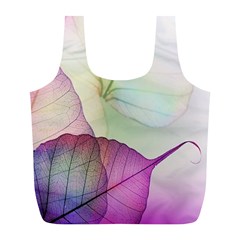 Leaf Desenho Micro Full Print Recycle Bag (l) by Bedest