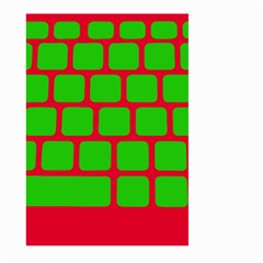 Keyboard Keys Computer Input Pc Large Garden Flag (two Sides) by Ravend