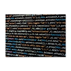 Close Up Code Coding Computer Sticker A4 (100 Pack) by Amaryn4rt