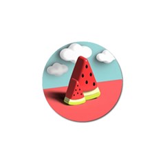Watermelon Fruit Golf Ball Marker (10 Pack) by Modalart