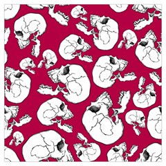 Terrible Frightening Seamless Pattern With Skull Lightweight Scarf  by Bedest