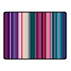 Vertical Line Color Lines Texture Two Sides Fleece Blanket (small) by Pakjumat