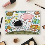 Sketch Cute Child Funny Cosmetic Bag (Large) Front