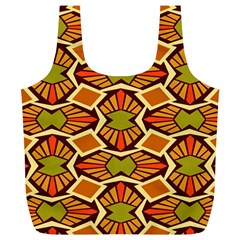 Geometry Shape Retro Trendy Symbol Full Print Recycle Bag (xl) by Hannah976