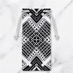 Pattern Tile Repeating Geometric Jewelry Bag by Hannah976