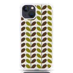 Leaf Plant Pattern Seamless Iphone 13 Tpu Uv Print Case by Hannah976
