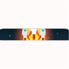 Rocket Take Off Missiles Cosmos Small Bar Mat by Sarkoni