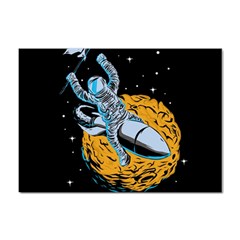 Astronaut Planet Space Science Sticker A4 (100 Pack) by Sarkoni