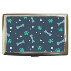 Bons Foot Prints Pattern Background Cigarette Money Case by Grandong