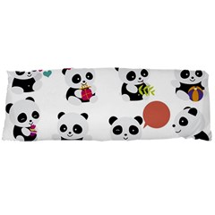 Playing Pandas Cartoons Body Pillow Case Dakimakura (two Sides) by Apen