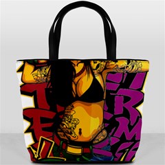Xtreme Skateboard Graffiti Bucket Bag by Sarkoni