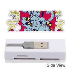 Fresh Urban Cartoon Monster Illustration Cartoon Character Text Memory Card Reader (stick) by Sarkoni
