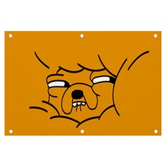 Adventure Time Jake The Dog Banner And Sign 6  X 4  by Sarkoni