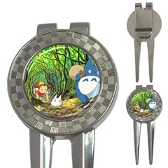 Anime My Neighbor Totoro Jungle 3-in-1 Golf Divots by Sarkoni
