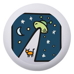 Ufo Alien Unidentified Flying Object Dento Box With Mirror by Sarkoni