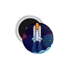 Spaceship Milkyway Galaxy 1 75  Magnets by Bedest