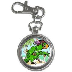 Parrot Hat Cartoon Captain Key Chain Watches by Sarkoni