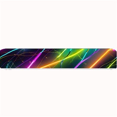Vibrant Neon Dreams Small Bar Mat by essentialimage