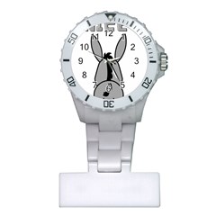 Donkey Ass Funny Nice Cute Floppy Plastic Nurses Watch by Sarkoni