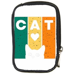 Cat Kitten Pet Animal Feline Cat Compact Camera Leather Case by Sarkoni