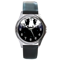 Cartoon  Adventure Time Round Metal Watch by Bedest