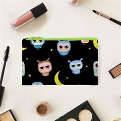 Cute Art Print Pattern Cosmetic Bag (xs) by Apen