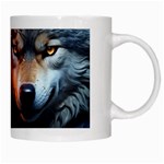 Be fearless White Mug Right
