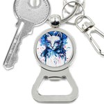 Cat Bottle Opener Key Chain Front