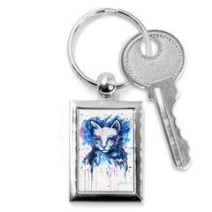 Cat Key Chain (rectangle) by saad11