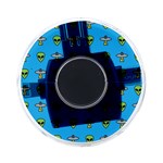 Alien Pattern On-the-Go Memory Card Reader Front
