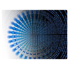 Data Computer Internet Online Two Sides Premium Plush Fleece Blanket (extra Small) by Ket1n9