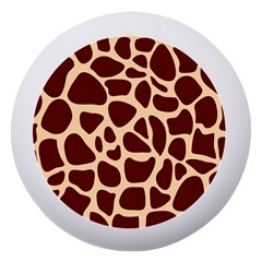 Animal Print Girraf Patterns Dento Box With Mirror by Ket1n9