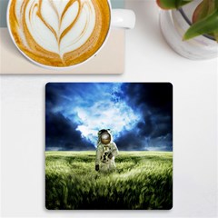 Astronaut Uv Print Square Tile Coaster  by Ket1n9