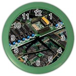 Computer Ram Tech - Color Wall Clock Front
