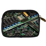 Computer Ram Tech - Digital Camera Leather Case Back