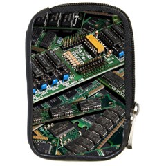 Computer Ram Tech - Compact Camera Leather Case by Hannah976