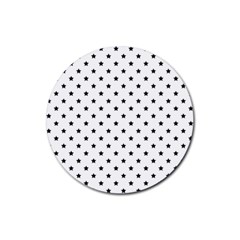 Star Rubber Coaster (round) by saad11