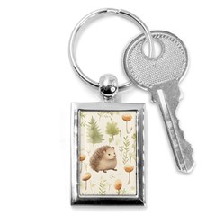 Hedgehog Mushroom Key Chain (rectangle) by Ndabl3x