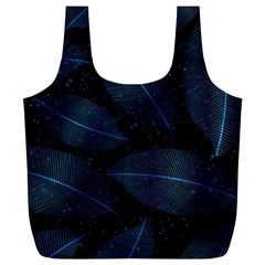 Leaves Nature Full Print Recycle Bag (xl) by Cendanart