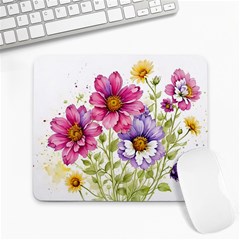 Flourish Colours Invitation Large Mousepad by Bedest