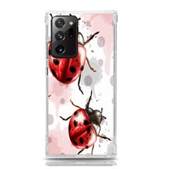 Ladybugs Pattern Texture Watercolor Samsung Galaxy Note 20 Ultra Tpu Uv Case by Bedest