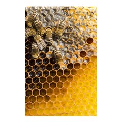 Honeycomb With Bees Shower Curtain 48  X 72  (small)  by Bedest