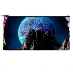 Aesthetic Psychedelic Drawings Art Acid Space Pencil Case by Cendanart