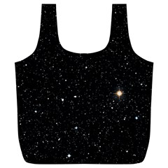 Sky Black Star Night Space Edge Super Dark Universe Full Print Recycle Bag (xl) by Cendanart